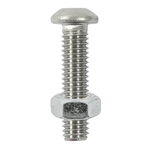 Button Socket & Nut - A2 SS