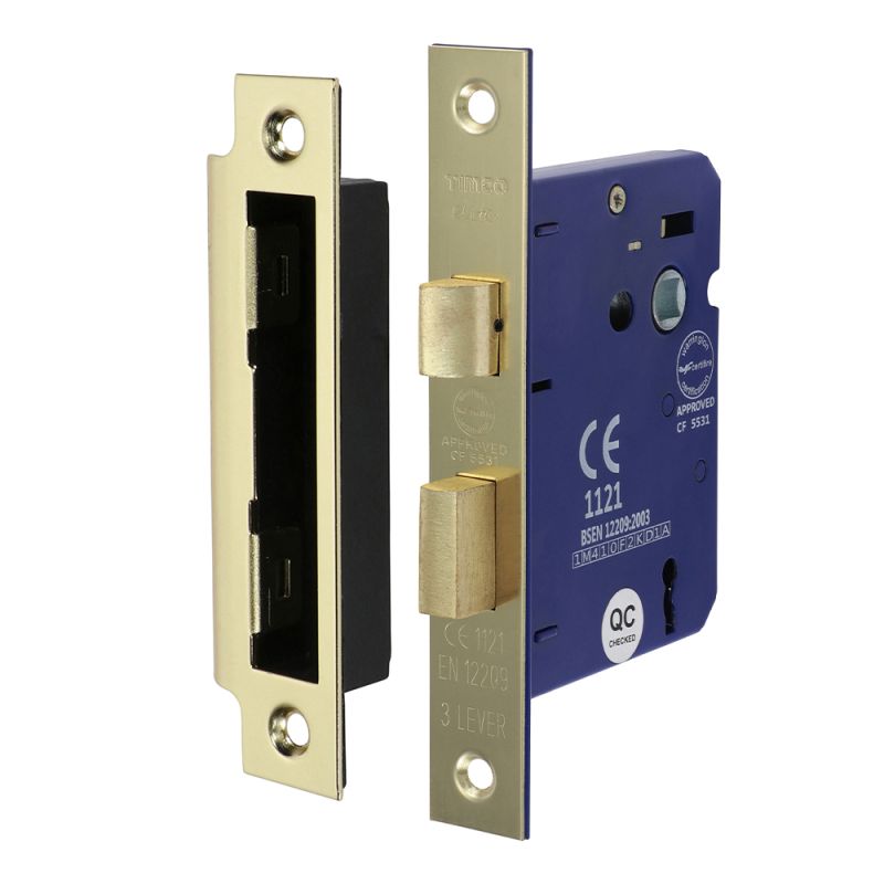 3 Lever Deadlock Sat. Nickel