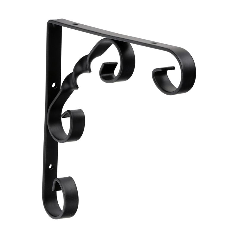 Scroll Bracket Black