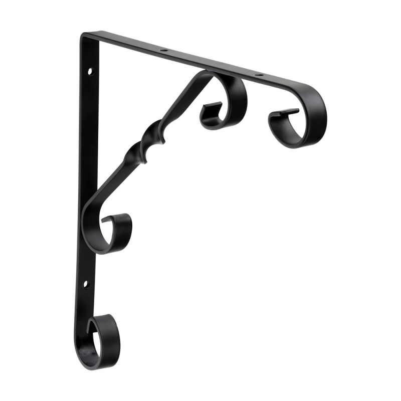 Scroll Bracket Black