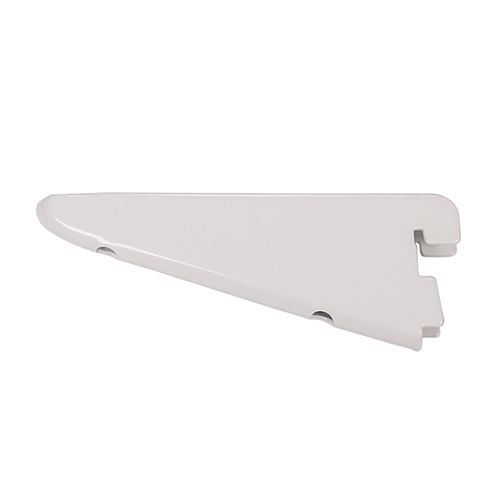 Twin Slot Shelf Bracket White