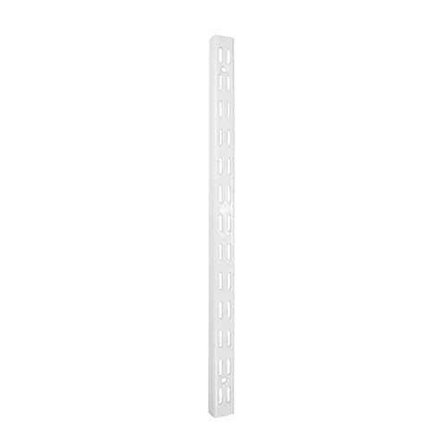 Twin Slot Shelf Bracket White