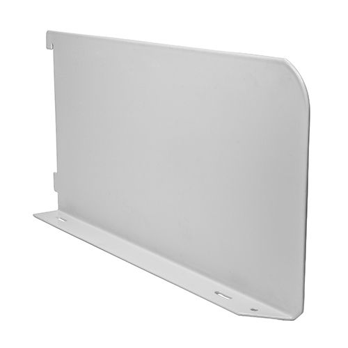 Twin Slot Flex Bookend White