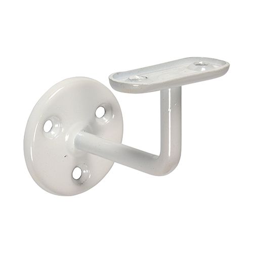 Steel Handrail Bracket Black