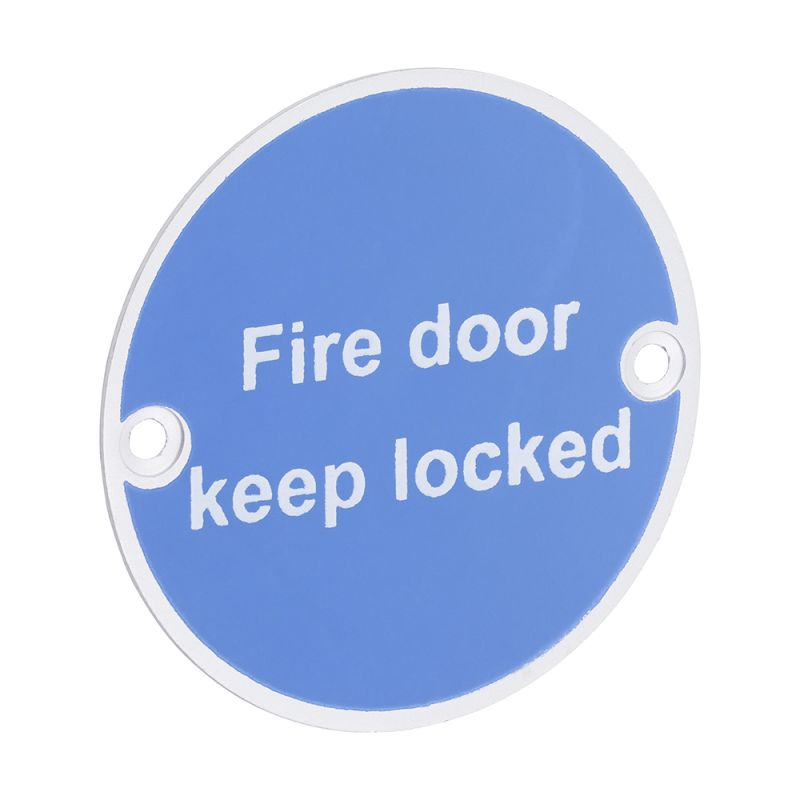 Fire Door Keep Shut Sign SAA