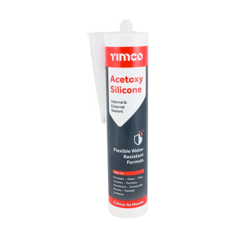 Acetoxy Silicone Black