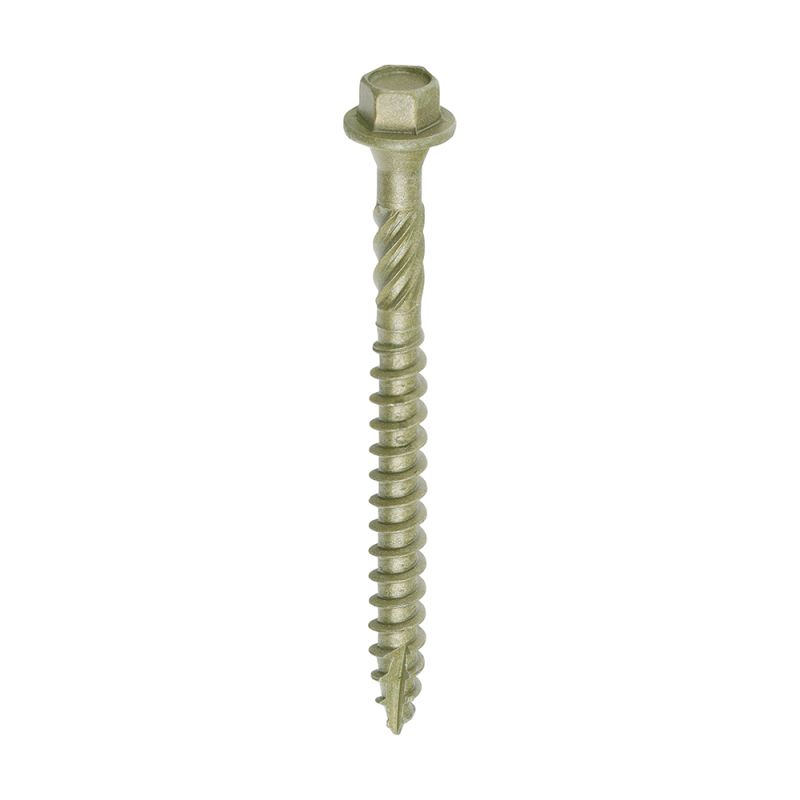 Timber Frame Screw HEX Green