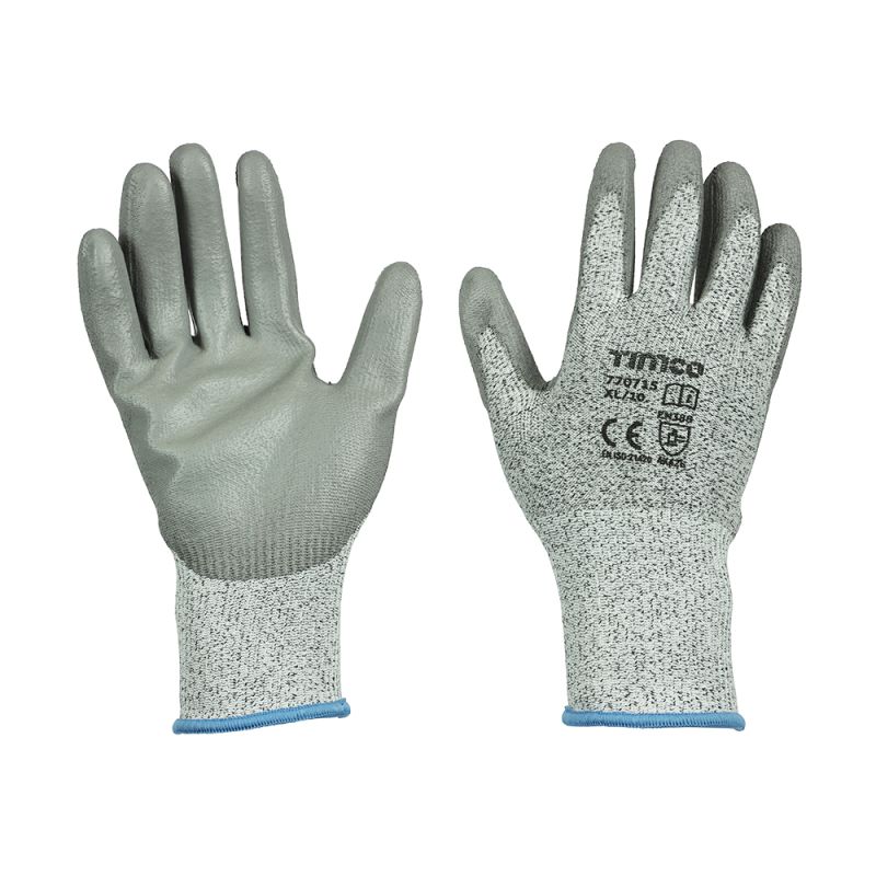 Light Grip Glove Latex Crinkle