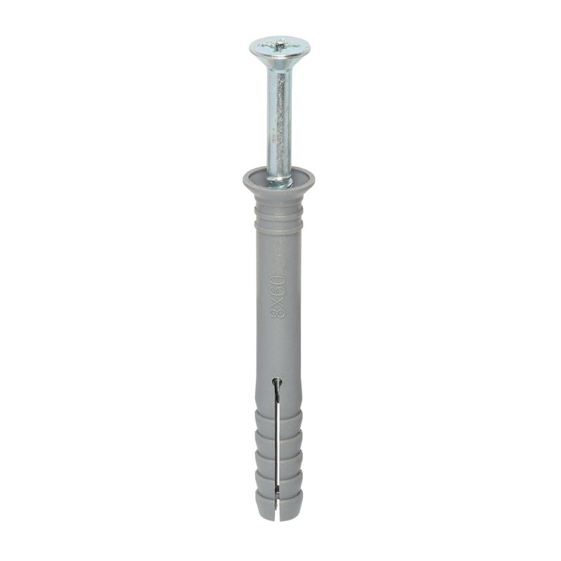 Nylon Hammer Fixing - BZP