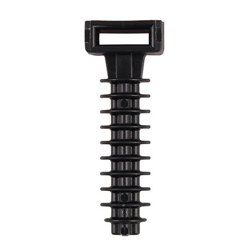 Cable Tie Plug Black