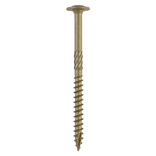 Wafer Head Timber Screw- Green