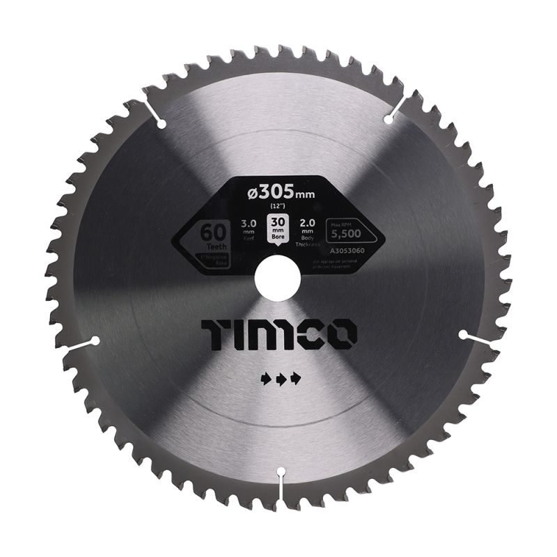 TCT -5 Degree Sawblade
