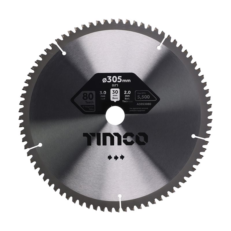 TCT -5 Degree Sawblade