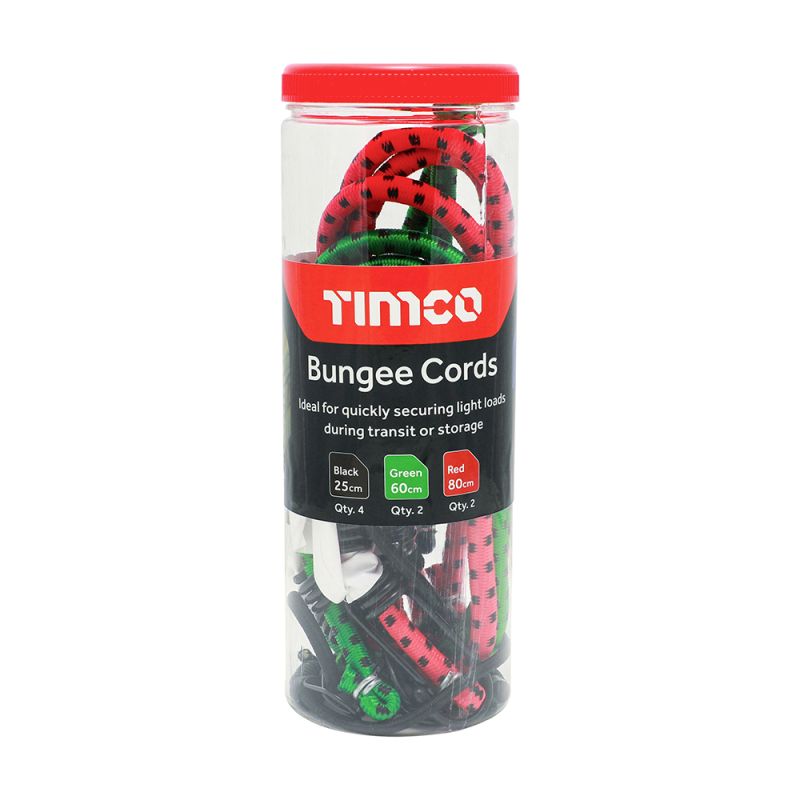 Mixed Set Bungee Cord - 20 Pcs