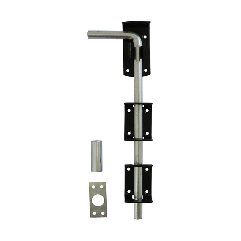 Garage Drop Down Bolt Black