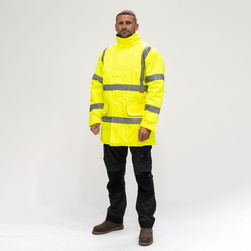 Hi-Vis Softshell Jacket Yellow