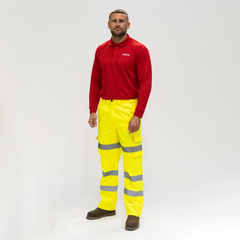 Hi-Vis Exec Trousers Yellow