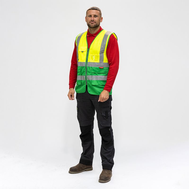 Hi-Vis Vest Yellow & Green