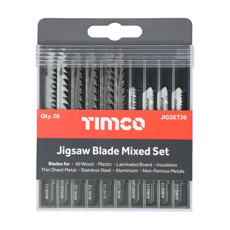 Jigsaw Blade Mixed Set 20pcs