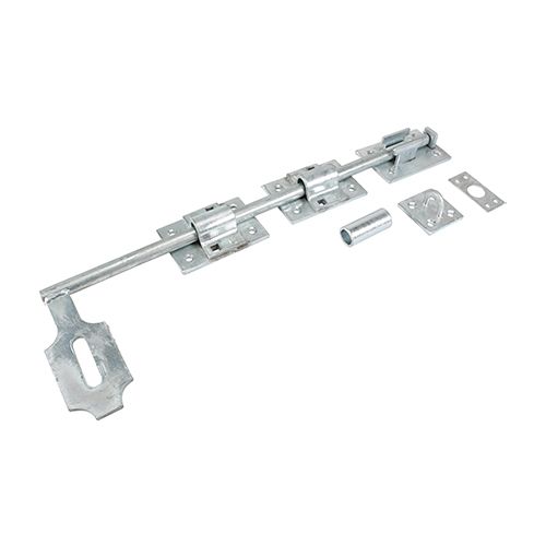 Wire Pattern Hasp-Staple Black