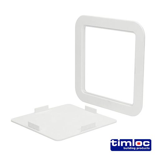 Access Panel Hinged White