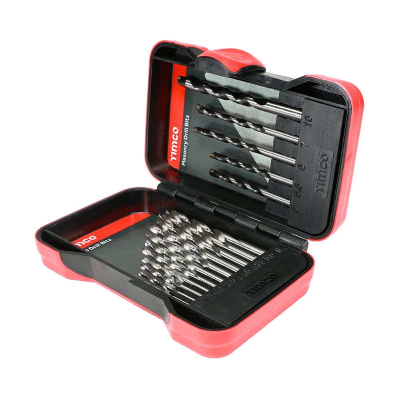 HSS Jobber & Masonry Bit Set
