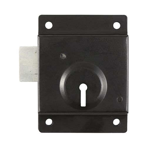 Press Lock Long Keys Black
