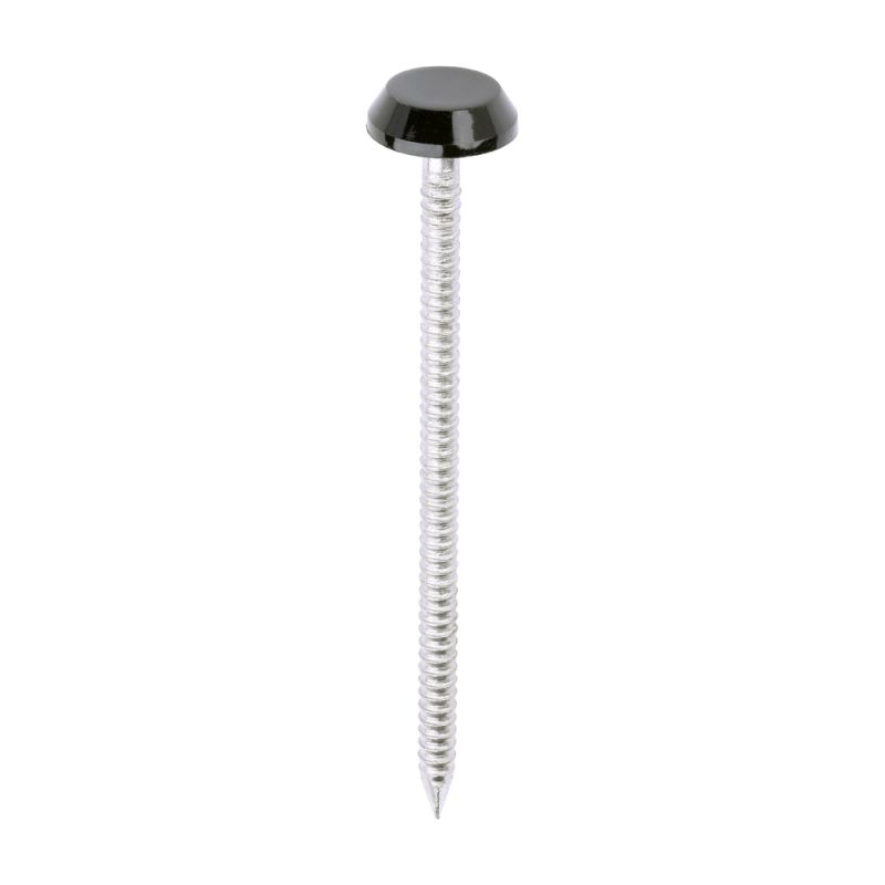 Polymer Headed Nail BLACK