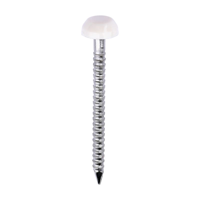 Polymer Headed Pin CREAM