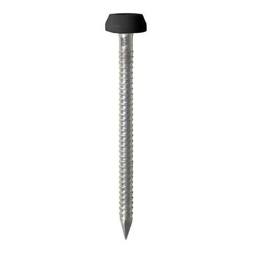 Polymer Headed Pin - Black