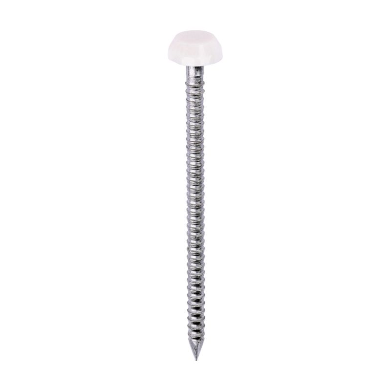 Polymer Headed Pin CREAM