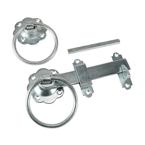 Ring Gate Latch - Plain HDG