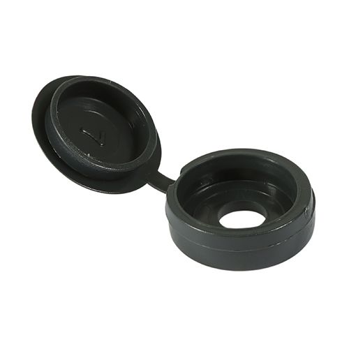 Small Hinged Screw Cap- D Grey