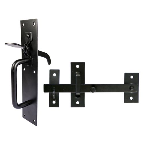 Medium Suffolk Latch Zinc