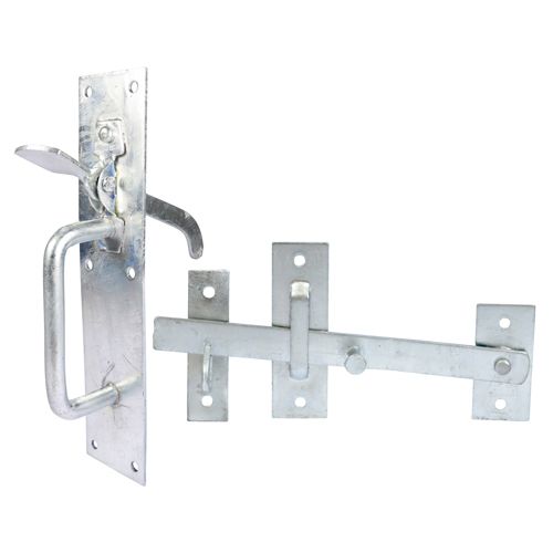 Ring Gate Latch - Plain Black