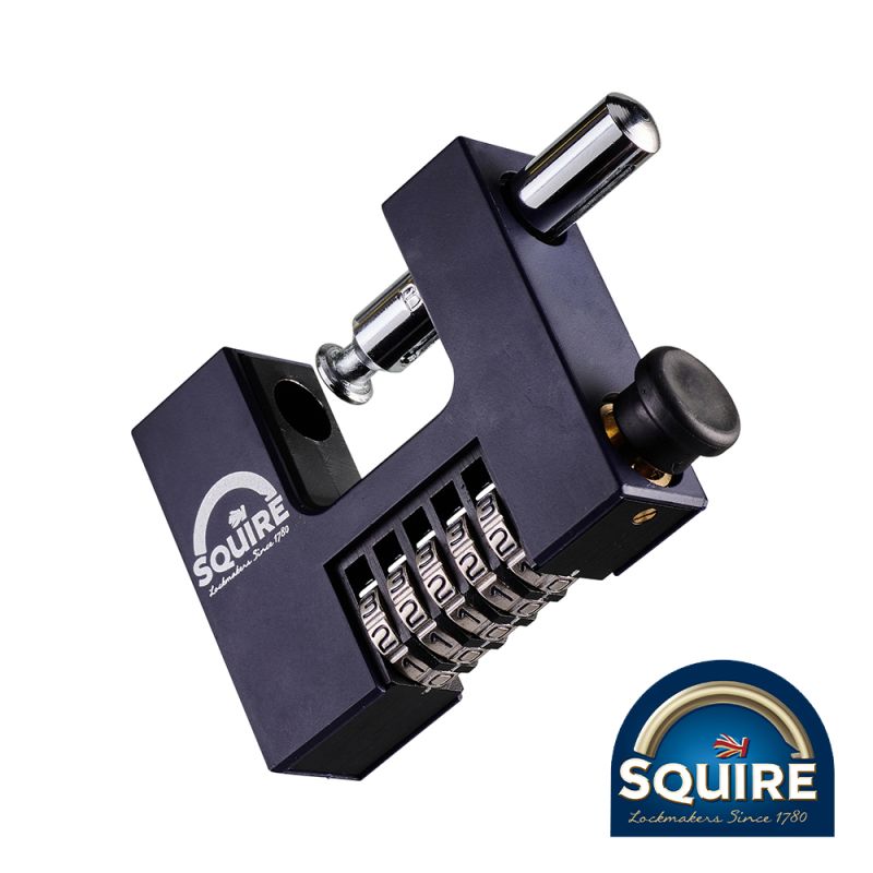 Combi Padlock Steel O/Shackle