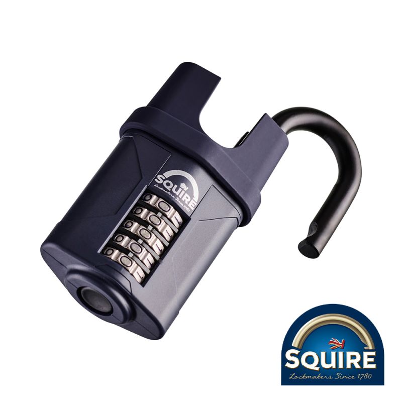 Combi Padlock SS C/Shackle
