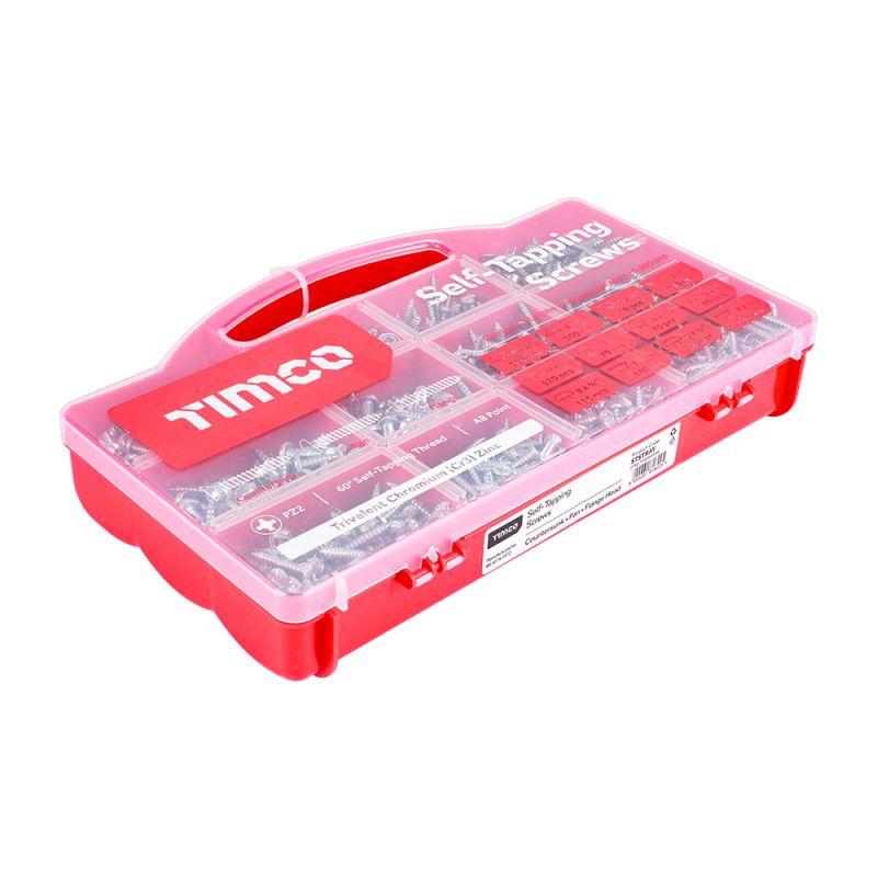 S/Tapping Screw MixedTray Zinc