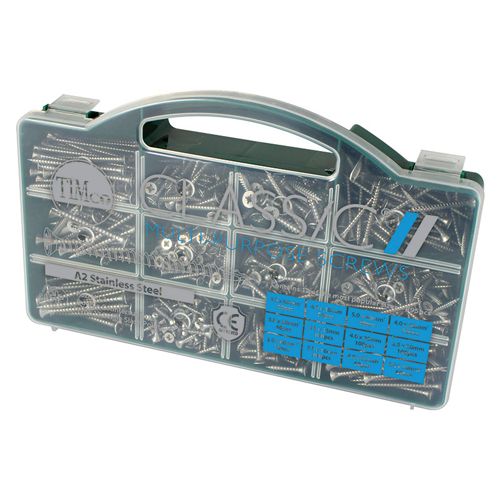 Classic Screw Mixed Tray A2 SS