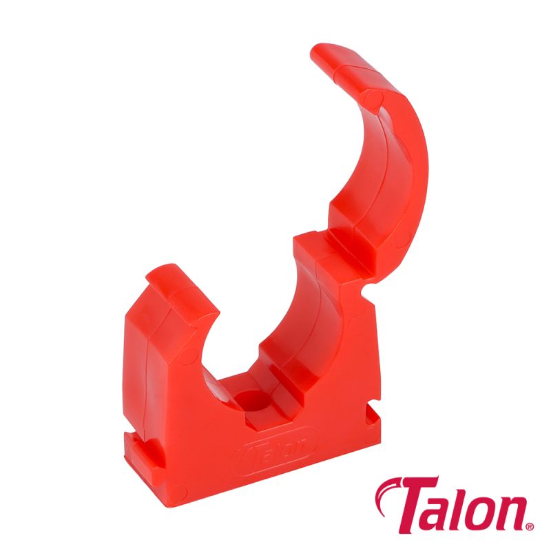 Single Hinged ID Clip - Red