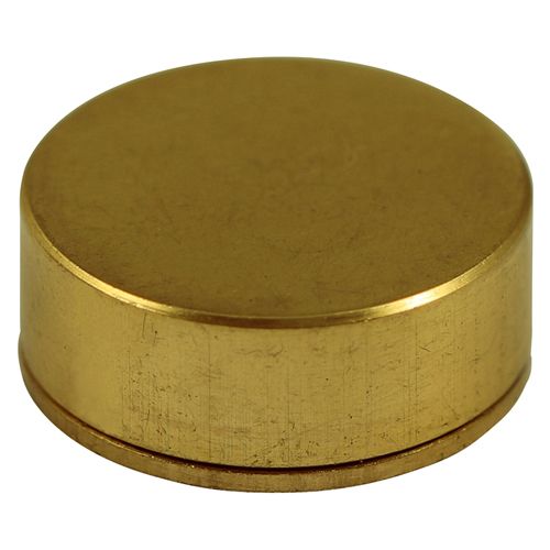 Threaded Screw Cap POL Brass