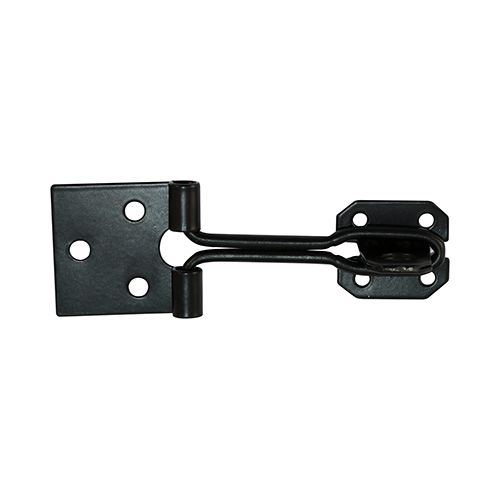 Wire Pattern Hasp-Staple Black