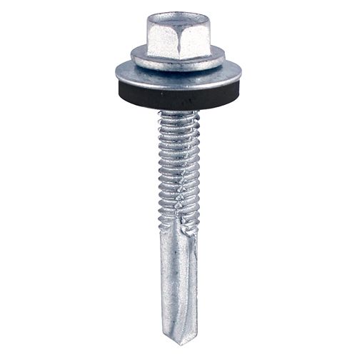 Hex Screw W16 S/DRILL No5 Zinc