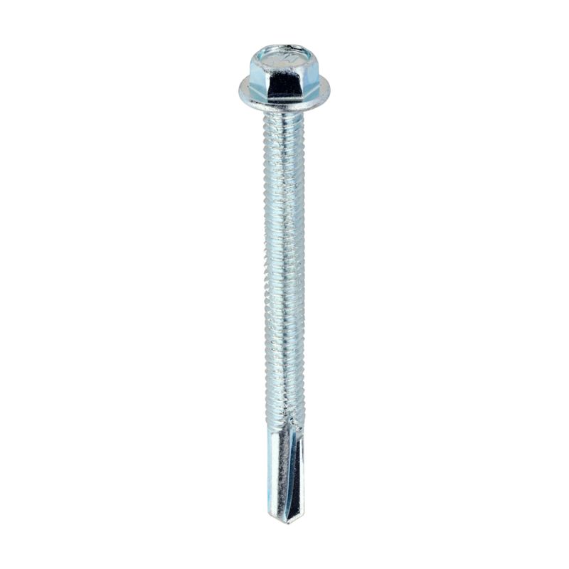 Hex Screw S/DRILL No5 Zinc