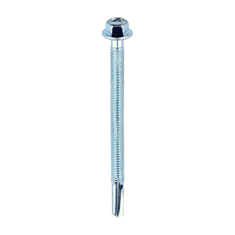 Hex Screw S/DRILL No5 Zinc