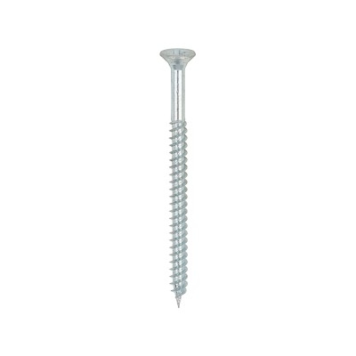 Twin Woodscrew PZ2 CSK Zinc
