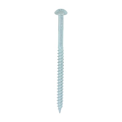 Twin Woodscrew PZ2 RND Zinc