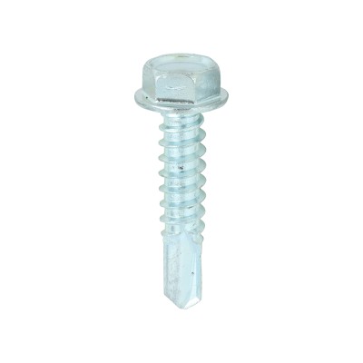 Hex Screw S/DRILL No3 Zinc
