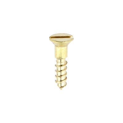 Brass Timber Screw SLOT CSK