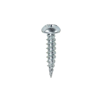Twin Woodscrew PZ2 RND Zinc